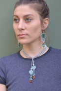 Granny Circle Earrings